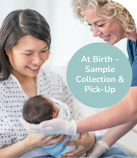 Mother and Newborn Baby at the Maternity Hospital